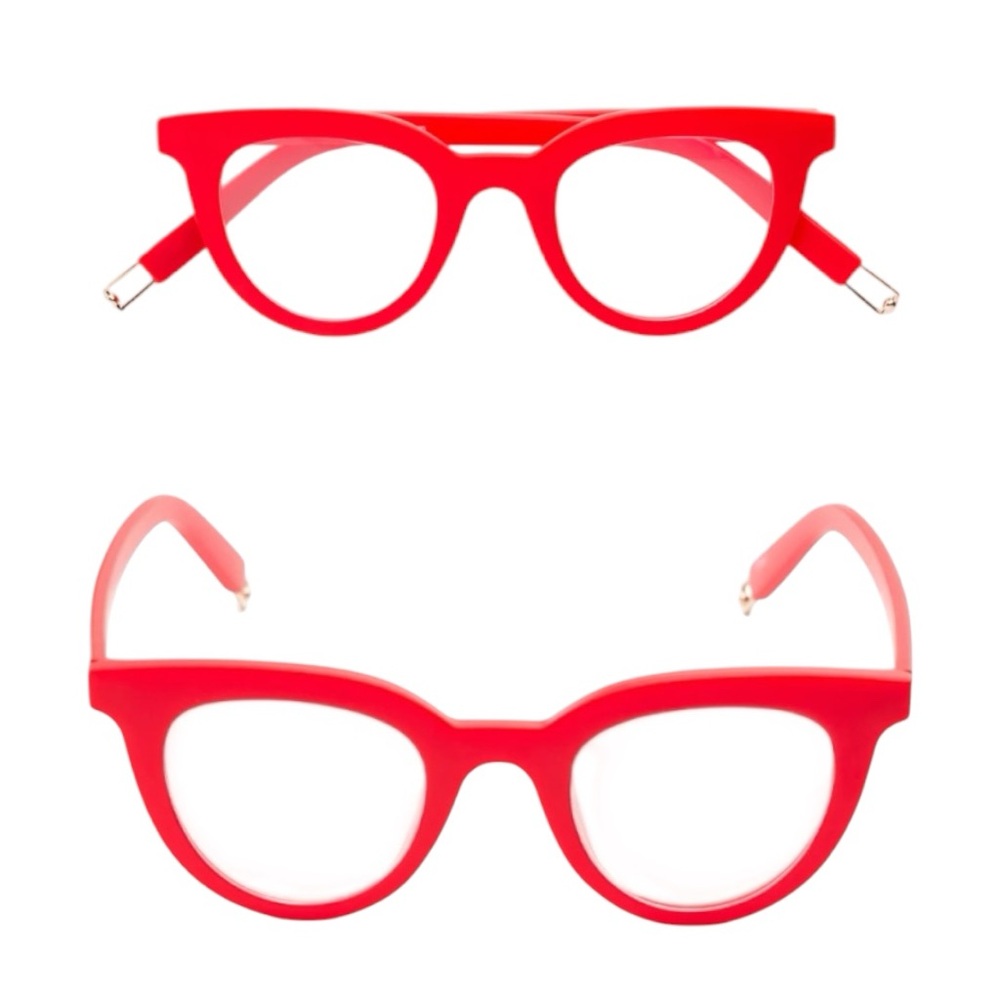 5 for $20🫟🛍️🔵 Beatrix Red Vintage Cat Eye Reading Glasses